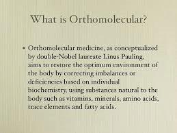 orthomolecular